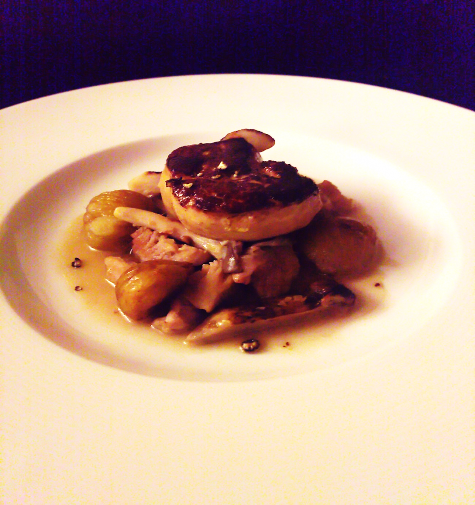 【BLOG】フォアグラで一品