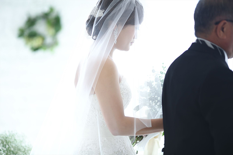 バージンロードは過去から未来へと繋がる花嫁の道