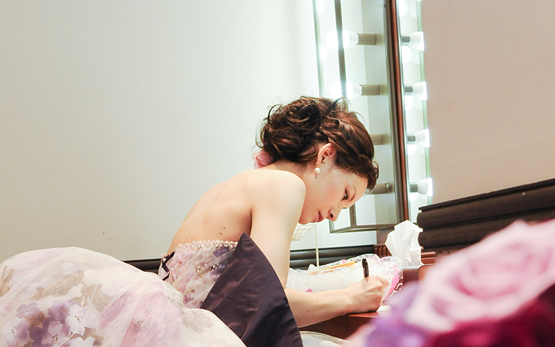 未来の息子さんへ宛てたお手紙