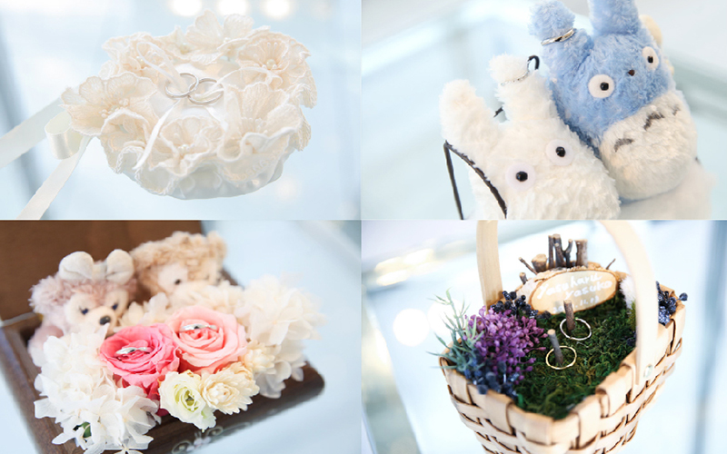 結婚式リングピローの種類と選ぶポイント！