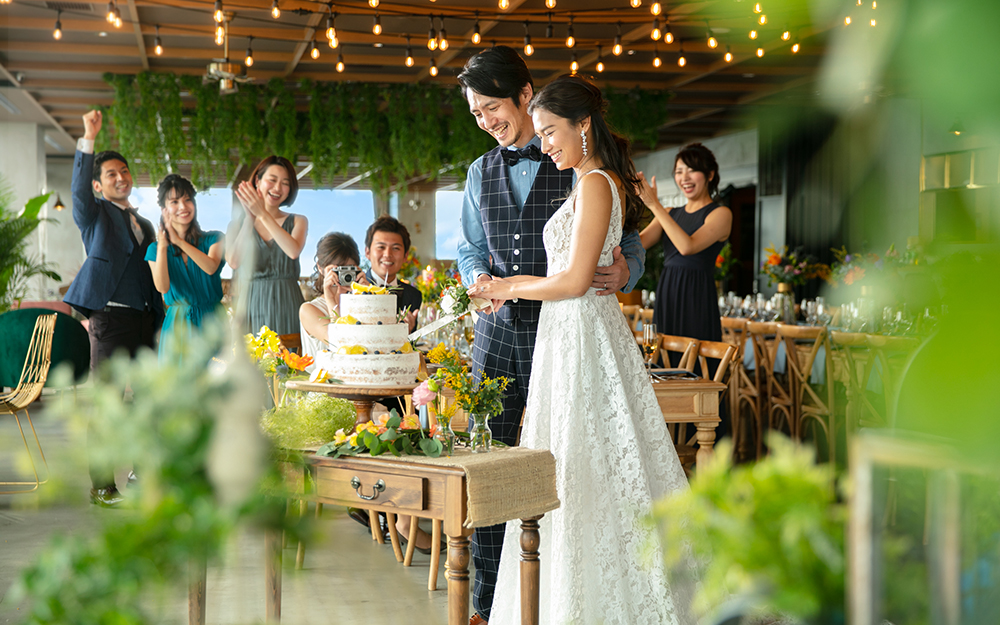 岡山の結婚式場「THE STYLE」で 大人数ウェディング！