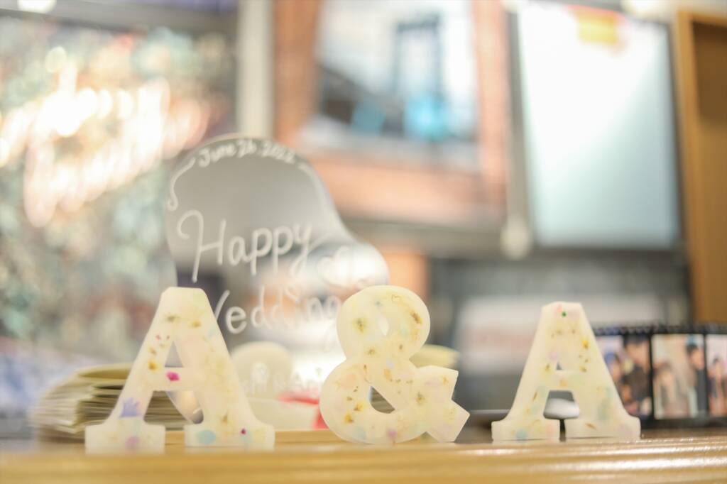 結婚式のウェルカムスペース。上手に飾るコツや人気のアイテムは？